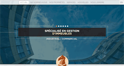 Desktop Screenshot of fontainebleauimmobilier.com
